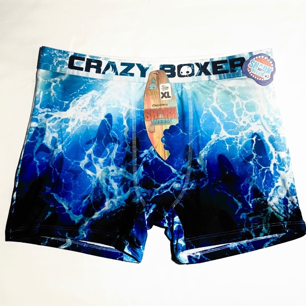 🦈Mens Shark Week Boxer Brief - Discovery